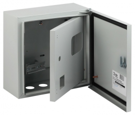Корпус металлический навесной ЩУ-1/1-1-76 ЭРА ЭРА SIMPLE металлический IP54 | Б0046703 | ЭРА