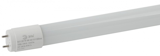 Лампа светодиодная ECO LED T8-18W-865-G13-1200mm (диод,труб.стекл,18Вт,хол,непов. G13, пенка) (30/720) | Б0049348 | ЭРА
