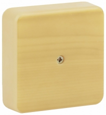 Коробка распределительная 100х100х30 (без клеммы) сосна IP40 ЭРА BS-P-100-100-30 | Б0031182 | ЭРА