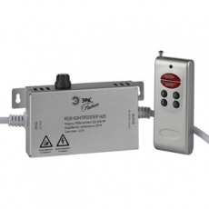 Контроллер для светодиодной ленты RGB controller-220-A05-RF на 220В радиопульт | Б0004975 | ЭРА