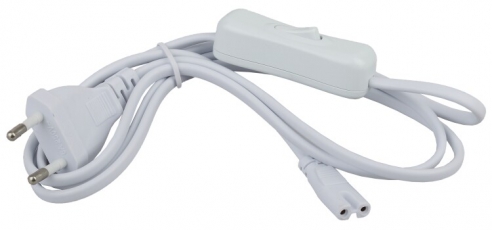Шнур сетевой с выключателем LLED-A-CABLE-1.5m-SW-W | Б0025694 | ЭРА
