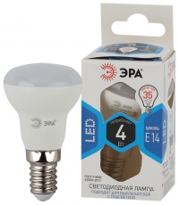 Лампа светодиодная LED 4Вт Е14 4000К СТАНДАРТ smd R39-4w-840-E14 | Б0020555 | ЭРА