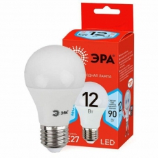Лампа светодиодная LED A60-12W-840-E27 R (диод, груша, 12Вт, нейтр, E27) (10/100/2000) | Б0049636 | ЭРА