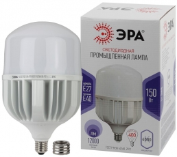 Лампа светодиодная промышленная LED POWER T160-150W-6500-E27/E40 (диод, колокол, 150Вт, холодн, E27/E40) | Б0051796 | ЭРА