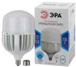 Лампа светодиодная промышленная POWER LED POWER T160-150W-4000-E27/E40 E27/E40 150Вт колокол | Б0051795 | ЭРА