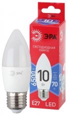 Лампа светодиодная RED LINE LED B35-10W-865-E27 R E27 / Е27 10Вт свеча холодный дневной свет | Б0045338 | ЭРА