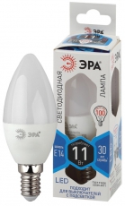 Лампа светодиодная СТАНДАРТ LED B35-11W-840-E14 (диод, свеча, 11Вт, нейтр, E14) | Б0047940 | ЭРА