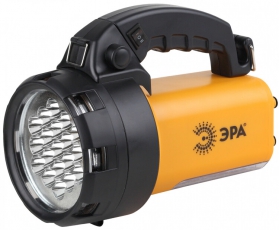 Фонарь прожекторный PA-601 АЛЬФА 19xLED + 24xLED, литий 3Ач, ЗУ 220V+12V, карт] | Б0031036 | ЭРА