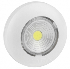 Светильник пушлайт (подсветка) 1хLED (COB) 3xAAA SB-501 Аврора белый (1 шт. в коробке) | Б0031040 | ЭРА