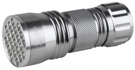Фонарь универсальный 21xLED 3хААА SD21 алюминиевый | C0034803 | ЭРА