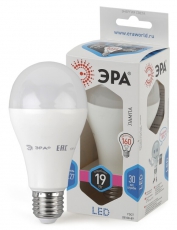 Лампа светодиодная LED 19Вт Е27 4000К A65-19W-840-E27 | Б0031703 | ЭРА