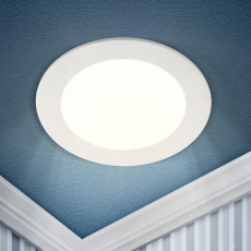 Светильник светодиодный встраиваемый downlight LED 1 24Вт 4000К белый круг | Б0019460 | ЭРА