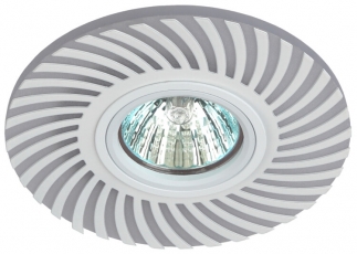 Светильник светодиодный DK LD32 WH /1 декор cо светодиодной подсветкой MR16 220V max 11W белый | Б0046906 | ЭРА