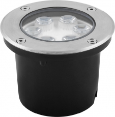 SP4112 Светильник тротуарный,6LED холодный белый,6W,120*H90mm,вн.диаметр:90mm,IP67 | 32016 | FERON