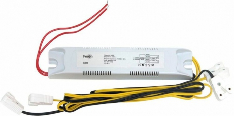 Аппарат пускорегулирующий EB53 2*36W T8/G13 230V электронный ПРА 164*32*22мм (с патронами и крепежами) | 21553 | FERON