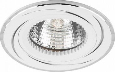 Светильник точечный встраиваемый под лампу GS-M361W MR16 50W G5.3 белый | 28344 | FERON