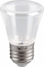 Лампа светодиодная для белт лайта LB-372 (1W) 230V E27 2700K С45 колокольчик прозрачный | 25909 | FERON