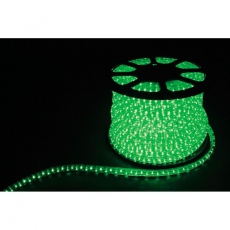 Дюралайт светодиодный 2W 100м 13мм 230V 36LED/м 1,44Вт/м (2м/отрез), 2 аксесс., зеленый/ LED-R2W | 26063 | FERON