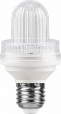 Лампа светодиодная для белт лайта LB-377 (2W) 230V E27 6400K -строб прозрачный | 25929 | FERON