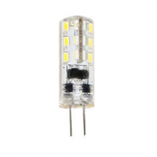 Лампа светодиодная LB-420 (2W) 12V G4 4000K капсула силикон | 25448 | FERON