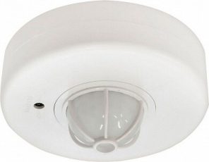 Датчик движения и освещенности SEN4/LX28A 230V 1200W 6m 120°(гориз.) 360°(верт.) потол. белый | 22017 | FERON