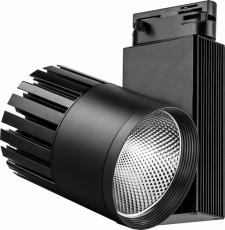 Светильник светодиодный трековый однофазный AL105, 40W, 3600 Lm, 4000К, 35 градусов, черный | 29696 | FERON