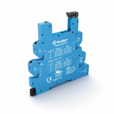 Розетка MasterOUTPUT с безвинтовыми клеммами Push-in для реле 34 серии; питание 125В АС/DC; в комплекте пластиковая клипса; опции: LED | 93650125 |