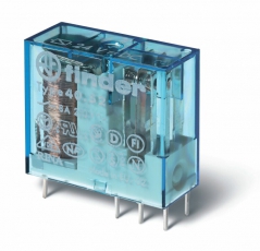 Миниатюрное универсальное электромеханическое реле; монтаж на печатную плату или в розетку; выводы с шагом 5мм; 2NO 8A | 405290210301 | Finder