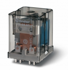 Силовое электромеханическое реле; монтаж на печатную плату, раздвоенные выводы; 1NO 30A; контакты AgCdO (зазор ? 3мм) | 656190240300S | Finder