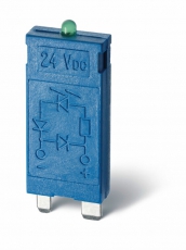 Модуль индикации; красный LED; 6...24В AC/DC | 9901002450 | Finder