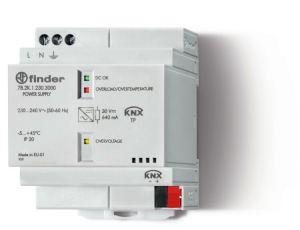 Импульсный источник питания KNX; вход 110...240В AC | 782K12303000 | Finder