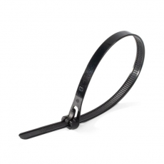 Стяжки нейлоновые КСР 7,5*250 (ч) (100шт.) | 80145 | Fortisflex