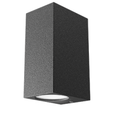 Светильник садово-парковый Cube настенный архитектурный, 2xGU10, 67*92*150mm, 170-240V / 50Hz, 2xMax.35W, IP54 | GD159 | Gauss