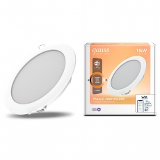Светильник светодиодный Smart Home DIM 16 Вт 1/30 | 2020122 | Gauss