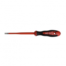 Отвёртка двухкомпонентная шлицевая VDE 5,5х125 мм, серия Slim, 1000В | 102918 | Haupa