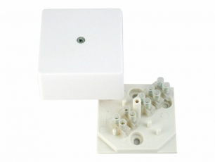 Коробка распределительная 60х60х30 с клеммником IP40 | КРК2701 | HEGEL