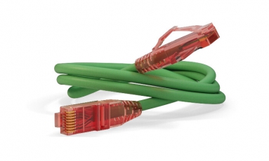 Патч-корд PC-LPM-UTP-RJ45-RJ45-C5e-2M-LSZH-GN U/UTP, Cat.5е, LSZH, 2 м, зеленый | 30891 | Hyperline