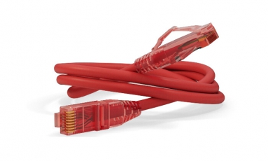 PC-LPM-UTP-RJ45-RJ45-C5e-15M-LSZH-RD Патч-корд U/UTP, Cat.5е (100% Fluke Component Tested), LSZH, 15 м, красный | 230020 | Hyperline