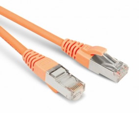 PC-LPM-STP-RJ45-RJ45-C5e-2M-LSZH-OR Патч-корд F/UTP, экранированный, Cat.5e (100% Fluke Component Tested), LSZH, 2 м, оранжевый | 230100 | Hyperline