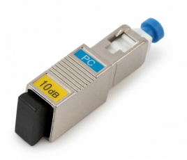 Аттенюатор ATT-SC-SC-PC-10dB волоконно-оптический SC-SC, UPC, 10dB | 53135 | Hyperline