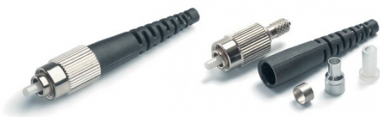 Коннектор клеевой FK-STD-FC/SA-MM-UPC-SL-S3-BK FC/UPC, MM (для многомодового кабеля), simplex, 3.0мм, черный | 248498 | Hyperline