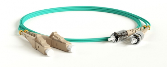 Патч-корд FC-D2-504-LC/PR-ST/PR-H-2M-LSZH-AQ ( FC-504-ST-LC-40G-2M)вол.-оптич.(шнур) MM 50/125(OM4),LC-ST,duplex,LSZH,2м | 47170 | Hyperline