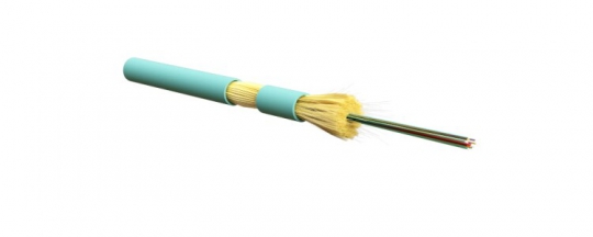 FO-MC3-IN-503-12-LSZH-AQ Кабель волоконно-оптический 50/125 (OM3) многомодовый, MPO/MTP, 12 волокон LSZH, нг(А)-HF, 3.0 мм, аква | 237687 | Hyperline