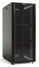 TTB-2288-AS-RAL9004 Шкаф напольный 19-дюймовый, 22U, 1166x800х800 мм (ВхШхГ),цвет черн.| 395980 | Hyperline
