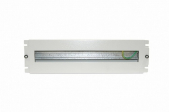 BPB19-PS-3U-RAL7035 Панель с DIN-рейкой с регулируемой глубиной установки, 19
