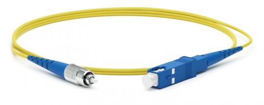 Патч-корд FC-S2-9-FC/UR-SC/UR-H-3M-LSZH-YL волоконно-оптический (шнур) SM 9/125 (OS2), FC/UPC-SC/UPC, 2.0 мм, simplex, LSZH, 3 м | 243388 | Hyperline