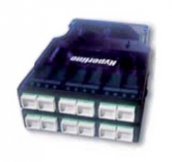 Кассета PPTR-CSS-1-6xDLC-SM/GN-BLд. оптич.претерминир.реш.,6дупл.порт.LC/APCд.одномодов.каб.,синий корпус/зеленые порты | 235663 | Hyperline