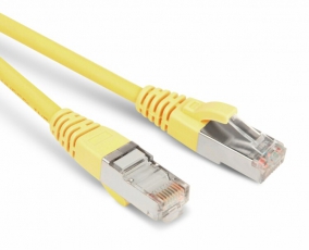 PC-LPM-STP-RJ45-RJ45-C6-0.5M-LSZH-YL Патч-корд F/UTP, экранированный, Cat.6 (100% Fluke Component Tested), LSZH, 0.5 м, желтый | 230343 | Hyperline