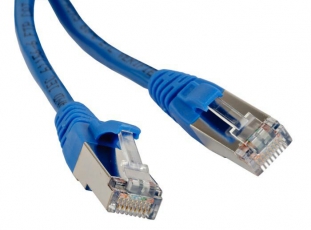 PC-LPM-STP-RJ45-RJ45-C6-10M-LSZH-BL Патч-корд F/UTP, экранированный, Cat.6 (100% Fluke Component Tested), LSZH, 10 м, синий | 230378 | Hyperline