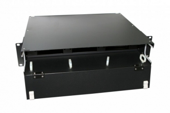 Патч-панель FO-19BX-2U-F0-6xSLT-W120H32-EMP 19”уни,пуст.корп.,2U,фикс.рама гориз.,6сл.(3х2),вм6 FPMпан.с ад/6 CSS оп.кас120х32мм | 48169 | Hyperline